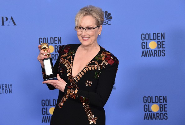 meryl streep poses in the press room during the 74th annual golden globe awards at the beverly hilton hotel on january 8 2017 in beverly hills california